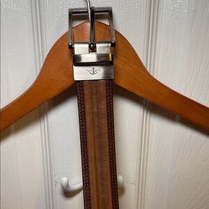 Dockers Reversible Brown/Black Leather Men's Belt Size 44